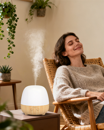 cordless diffuser for essential oils