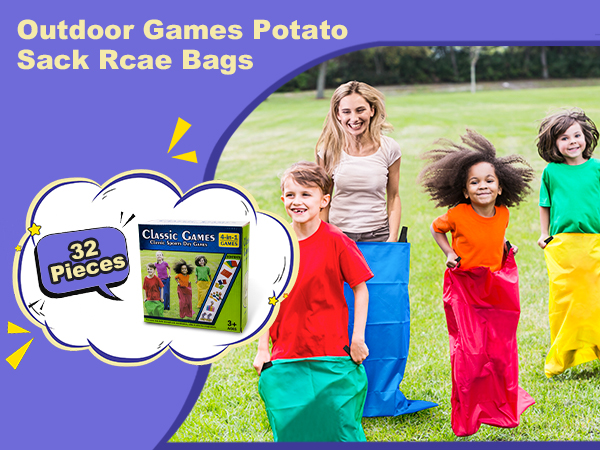potato sack race bags