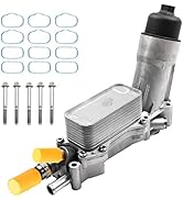 B.ZSSY Aluminum Oil Filter Housing Engine Oil Cooler For 2011-2017 Dodge Charger Durango Challeng...