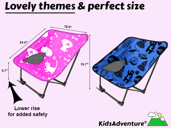 toddler time outdoor out lawn kid folding child chair camping beach boy girl sillas saucer camp