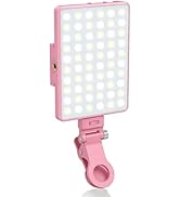 OLRPT Selfie Light, Phone Light with Front & Back Clip, 60 LED Portable Light with 3 Modes, 5000m...