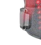 FORTHiQ RED+ Knee Massager with Heat and Red Light Therapy for Pain Relief, Knee Brace with 2 Wav...