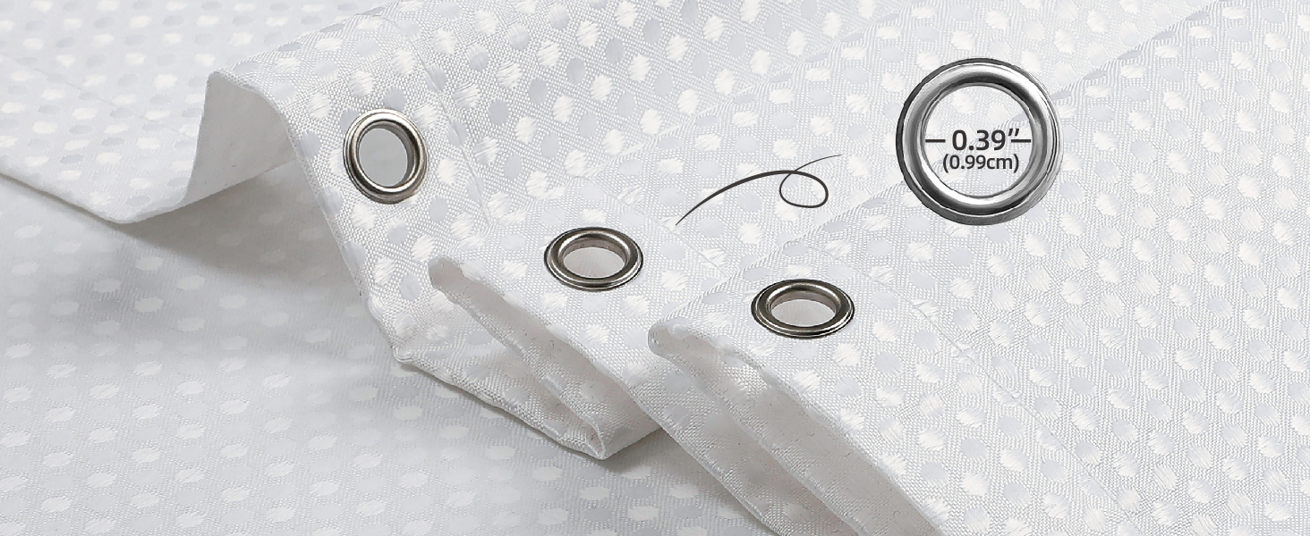 Rust-resistant Metal Grommet Holes