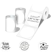 Joatuxul 2 inch Round Thermal Labels for T50M/M110/M120/M220/M221 Label Maker, Thermal Printer La...