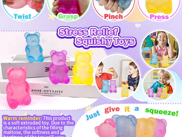 SQUEEZE BEAR TOYS