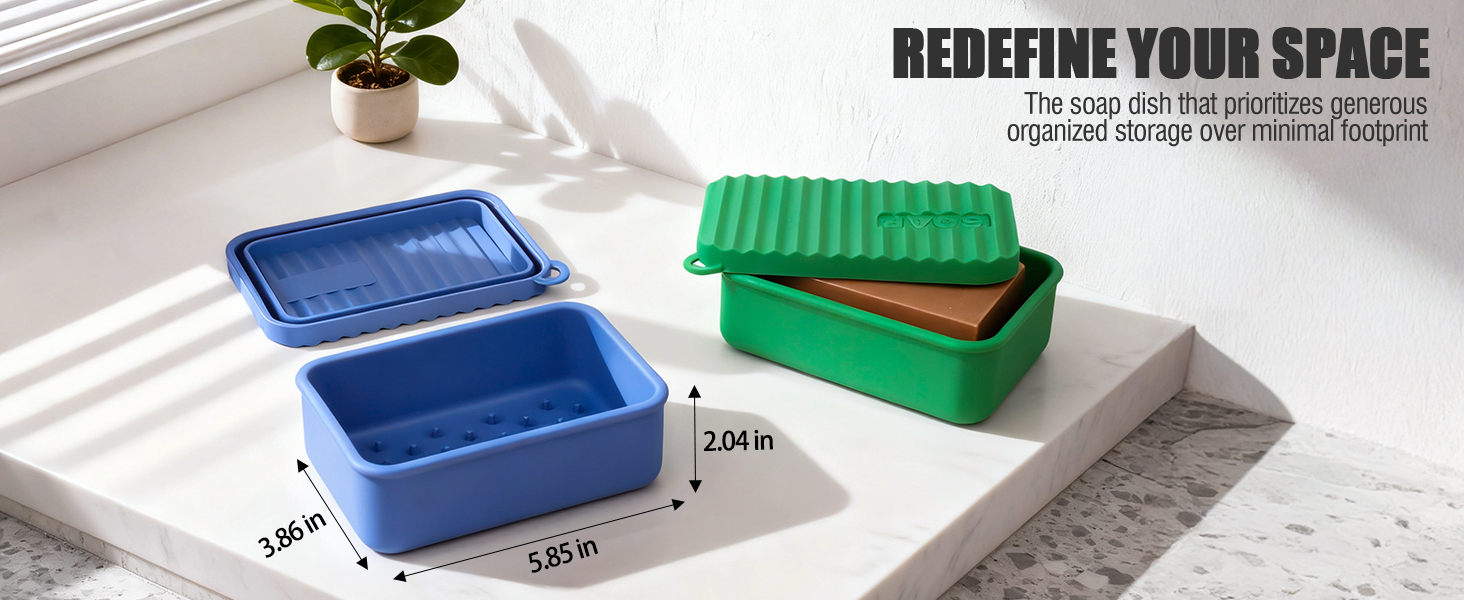 Extra Large Silicone Soap Case