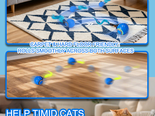 Interactive Cat Toy Ball