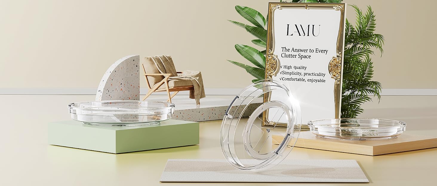 ALL LAMU Lazy Susan Organizer