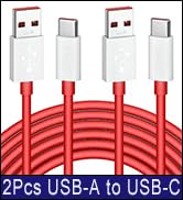 Jelanry OnePlus 8 Pro Warp Charging Cable, 6FT USB Type C Cable for OnePlus 6T Dash Charging Cabl...