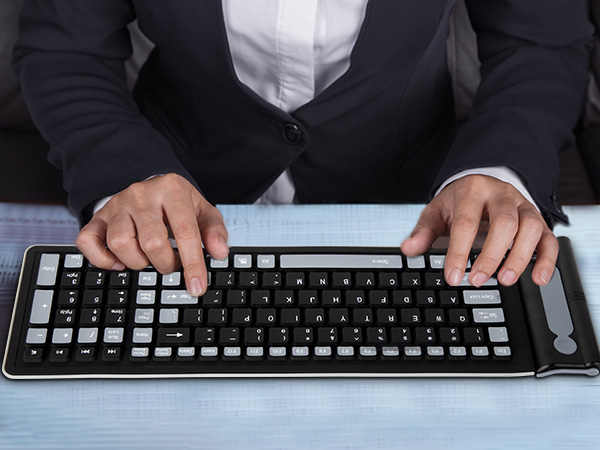 sungwoo Wireless Silicone Keyboard