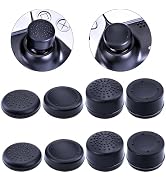 Thumb Grips for PlayStation 5 8PCS, 4 Height Ergonomic PS 5 Joystick Caps Silicone Thumbsticks An...