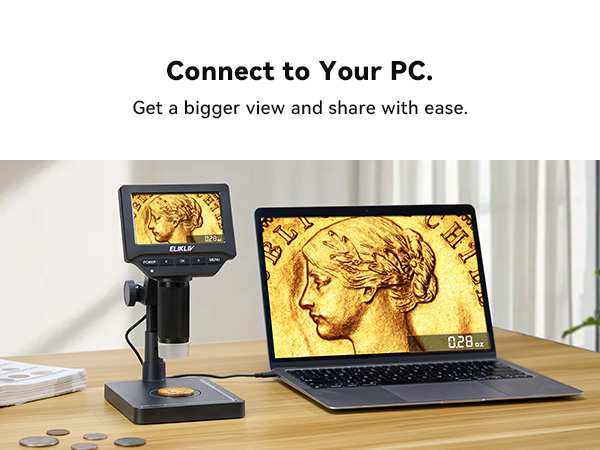 error coin magnifier microscope