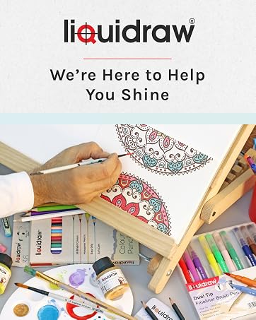 Liquidraw art supplies acrylic inks brush pens calligraphy kits painting sets drawing tools UK