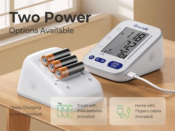 OVUTEK blood pressure monitor