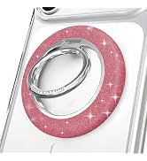 VELVET CAVIAR Compatible with MagSafe Phone Grip 2.0 | Cute Magnetic Ring Holder | Finger Loop Ki...
