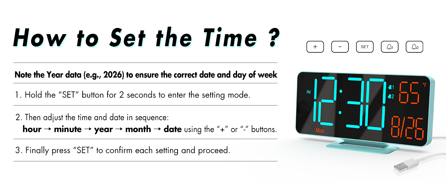 digital clock