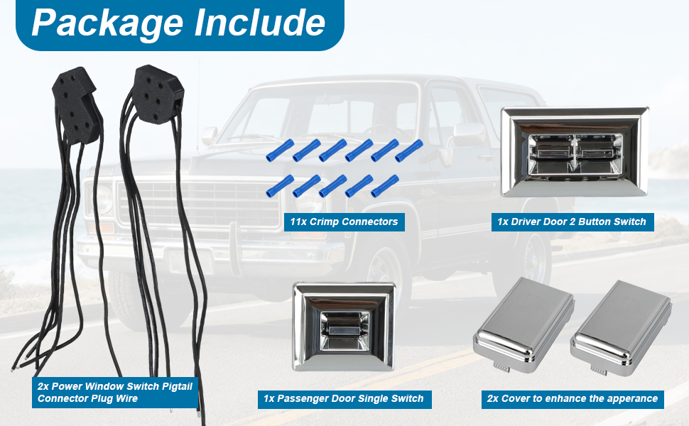 Power Window Switch Repair Kit