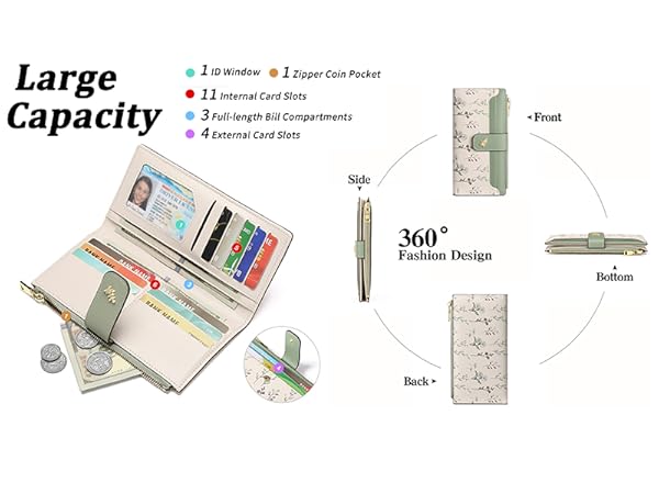 Large Capacity Credit Card Holder