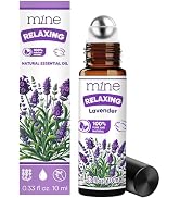 Mine Lavender Essential Oil Roll On - 100% Pure Natural Lavender Oil for Skin
