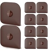 Pan Scraper, 10 Pcs Pot Scraper, Pan Scraper Plastic, Multifunctional Scraper Tool for Kitchen, N...