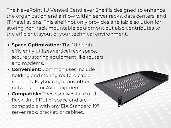NavePoint Cantilever Shelves
