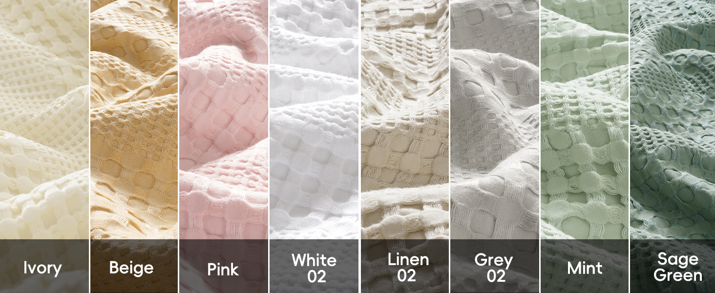 Cooling Waffle Blanket