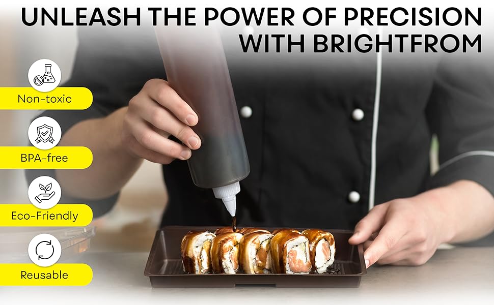 power of precision, nontoxic, bpa-free, reusable