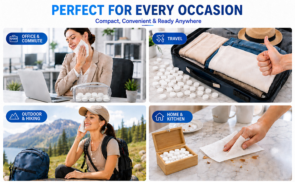 disposable face towel