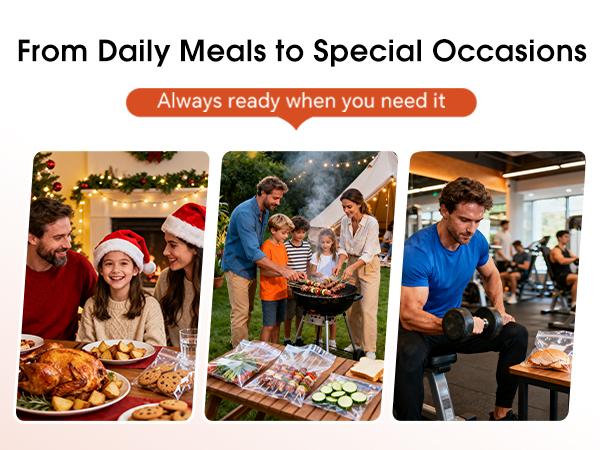 An ideal choice for both meal prep and long-term storage.