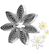 7 Pcs Flower Cookie Cutters-4.5