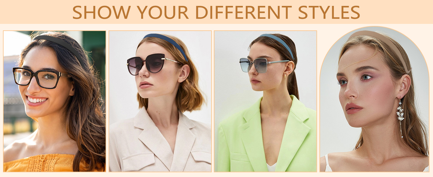 Show your different styles