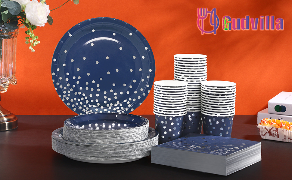 navy party supplies