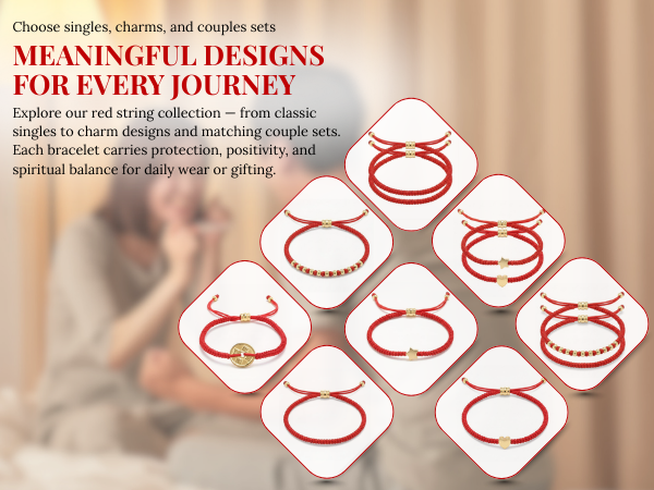 red bracelet for men