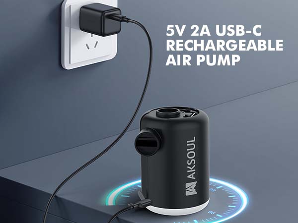 Portable Air Mattress Pump for Inflatables
