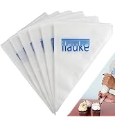 ilauke Piping Bags, 100PCS Pastry Bags 12 inch Anti-Burst Piping Bags Disposable Icing Bags for C...