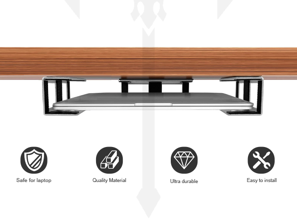 IFCASE Under Desk Laptop Mount