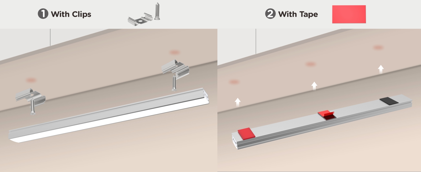 Hand Wave Under Cabinet Lighting