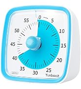 Yunbaoit Visual Timer with Night Light, 60-Minute Countdown Timer for Kids and Adults, Silent Cla...