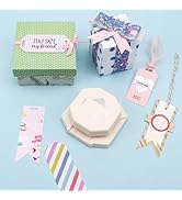 4-in-1 Tag Punch for Paper Crafts, Label Corner Punches for Crafting, DIY Projects, Photo, Scrapb...