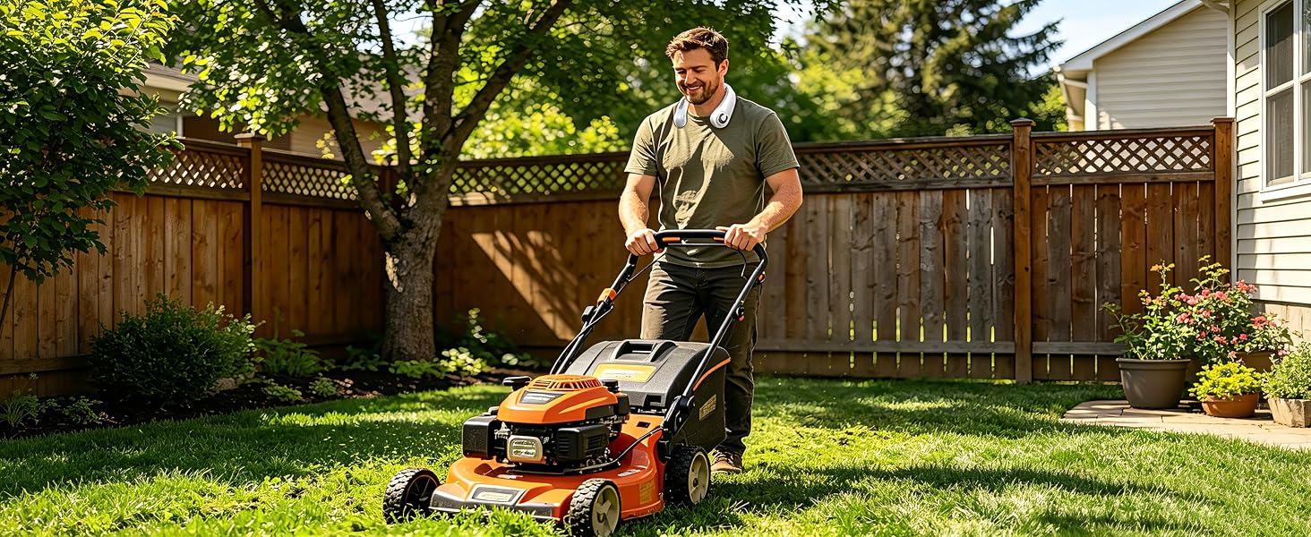 neck fan for lawn mowing