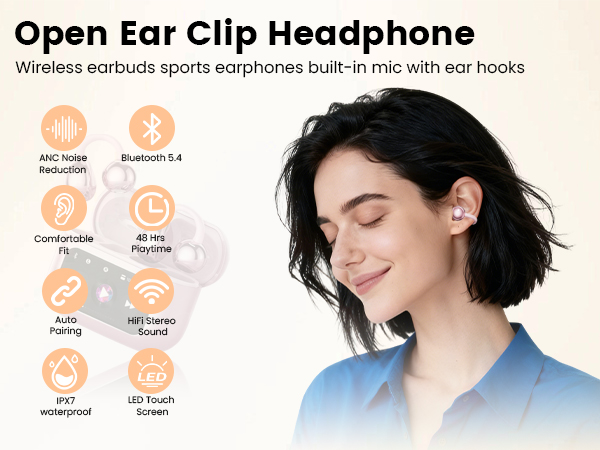 clip on headphones