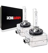 ICBEAMER 6000K D1R D1C D1S Xenon HID Direct Replacement Replace OEM FACTORY Headlight Low Beam li...