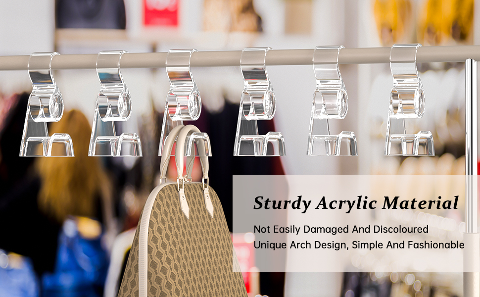 six pack clear closet organizers
