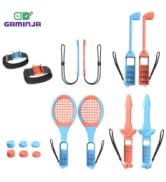 16 in 1 Sports Accessories Bundle for Nintendo Switch 2 Family Accessories Kit