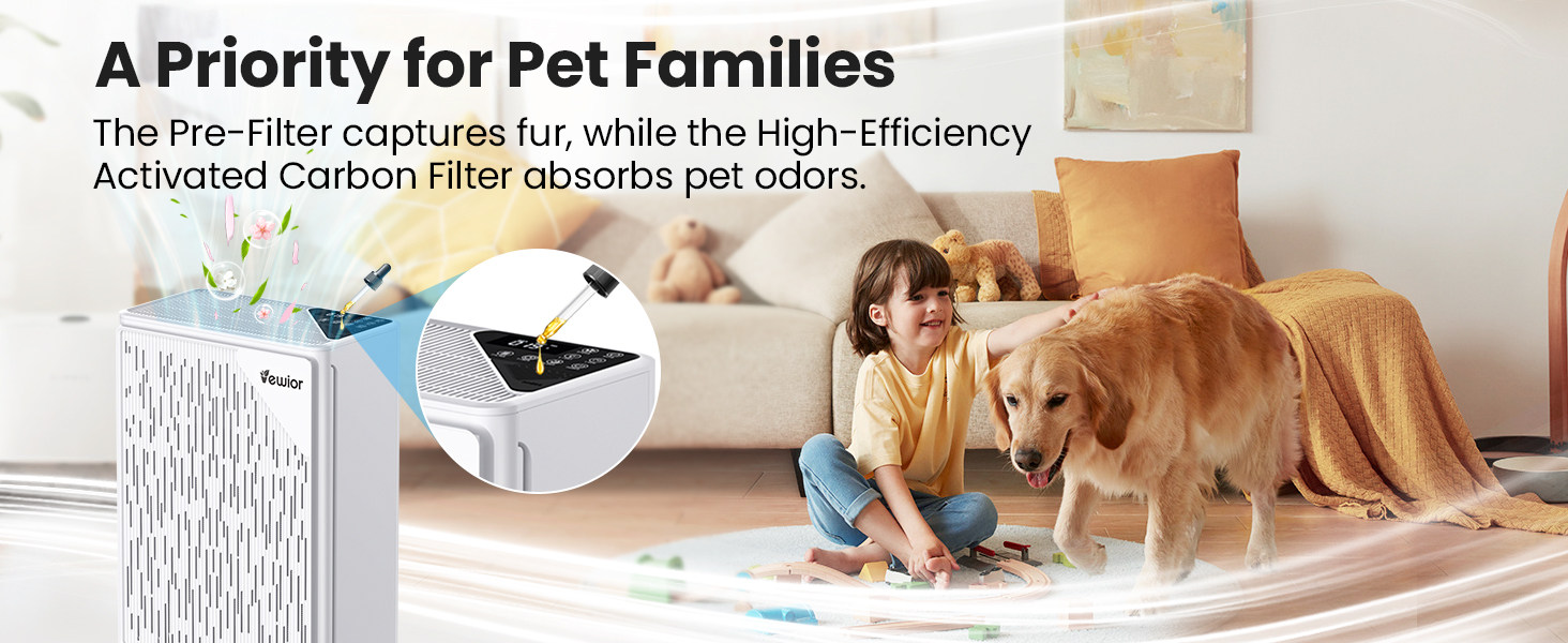 air purifier with essential oil diffuser