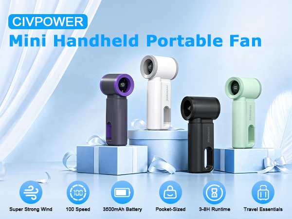 Mini Handheld Portable Fan