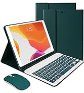 LAMA Keyboard Case with Mouse for iPad 10.2" 9th 8th 7th Generation, with Detachable Bluetooth Ke...