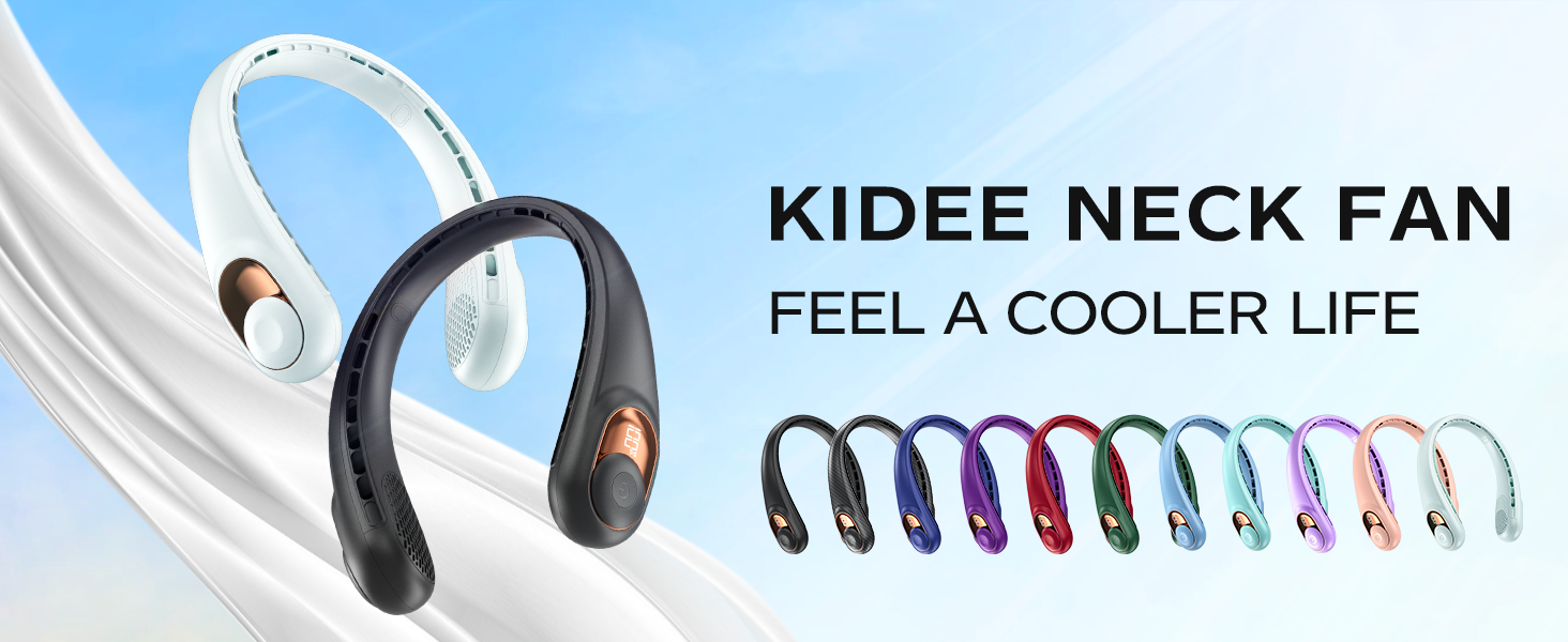 neck fan portable rechargeable