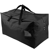 Christmas Decorations Storage Container Bag | Holds Xmas Trees, Lights, Balls etc, Unzippered Top...