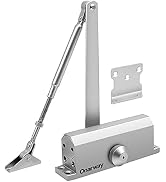 Onarway Door Closer / Closure Adjustable Automatic Size 3 Spring Hydraulic Aluminum Alloy Body fo...